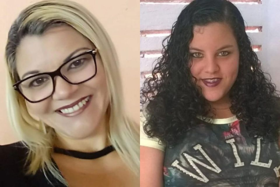 Conceição e Nicole Melo