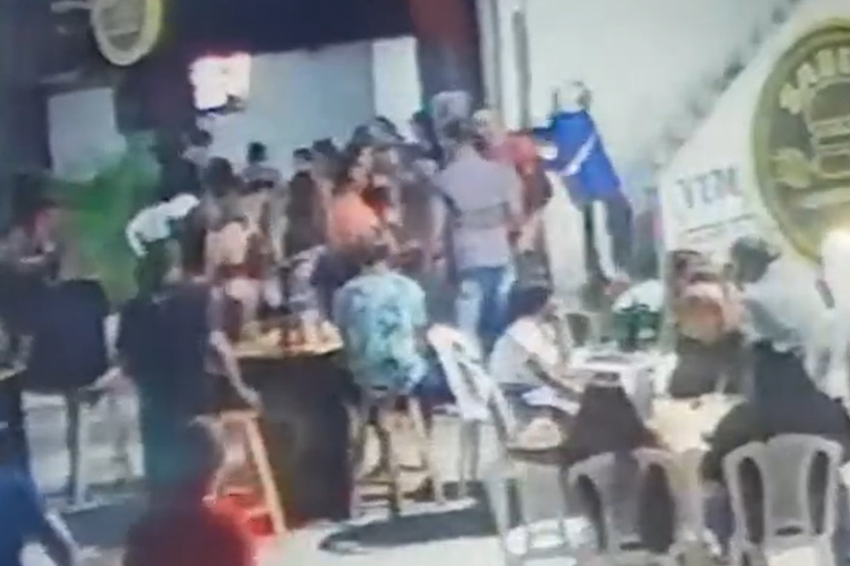 Policial rodoviário federal foi assassinado em um bar, no Alto do Mandu/Reprodução/TV