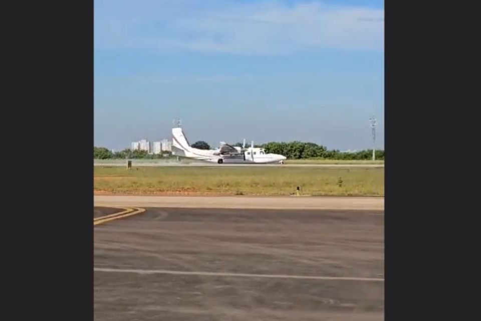 A aeronave está em nome de propriedade de João Noma/Crédito: Reprodução / X
