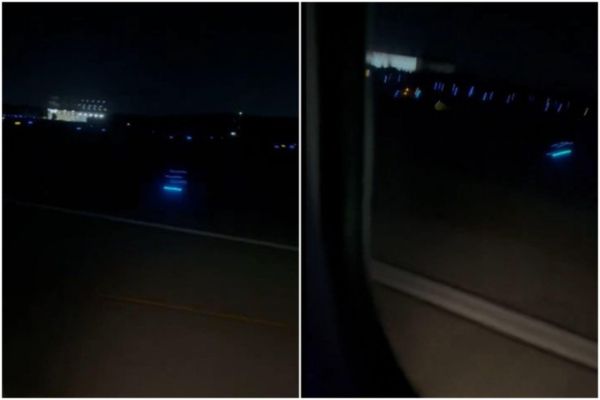 /O acidente aconteceu enquanto o avião se preparava para decolar - (crédito: Reprodução/Redes sociais) /O acidente aconteceu enquanto o avião se preparava para decolar - (crédito: Reprodução/Redes sociais)