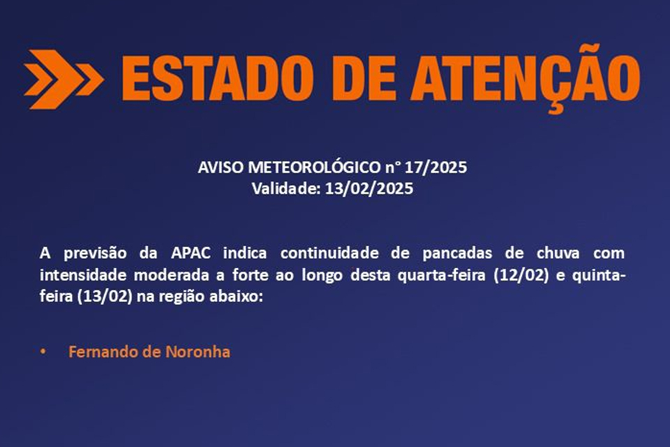 /Reprodução/Apac /Reprodução/Apac