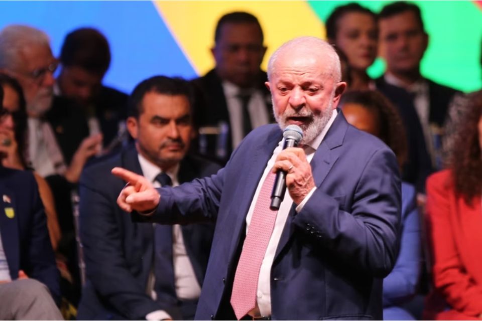 Presidente Luiz Ina%u0301cio Lula da Silva (PT) durante a abertura do Encontro de Novos Prefeitos e Prefeitas