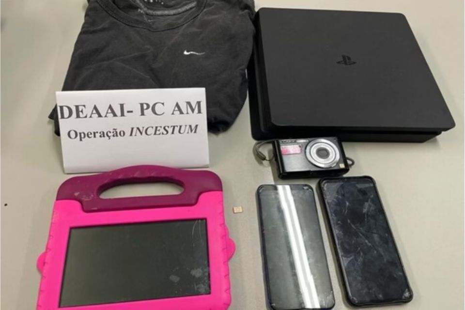 Eletr&ocirc;nicos apreendidos/Cr&eacute;dito: Divulga&ccedil;&atilde;o / PC-AM