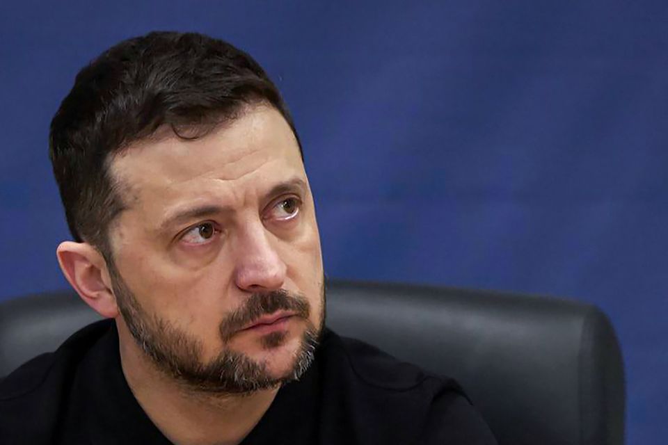 Presidente da Ucr&acirc;nia, Volodymyr Zelensky/Foto: AFP PHOTO/HANDOUT/UKRAINIAN PRESIDENTIAL PRESS SERVICE