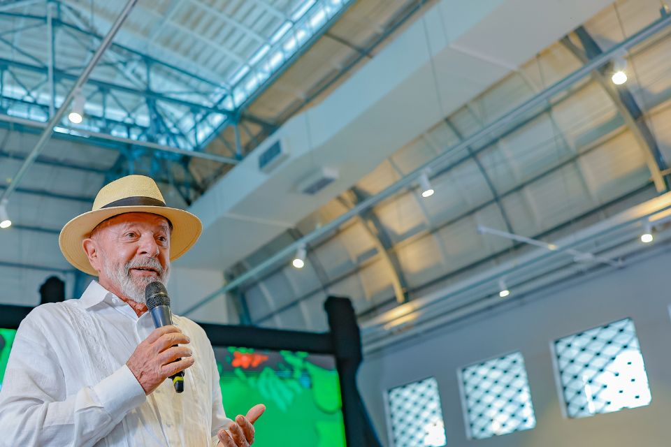 O petista ainda fez quest&atilde;o de ressaltar o menor patamar de desempregados da hist&oacute;ria do pa&iacute;s/Cr&eacute;dito: Foto: Ricardo Stuckert / PR