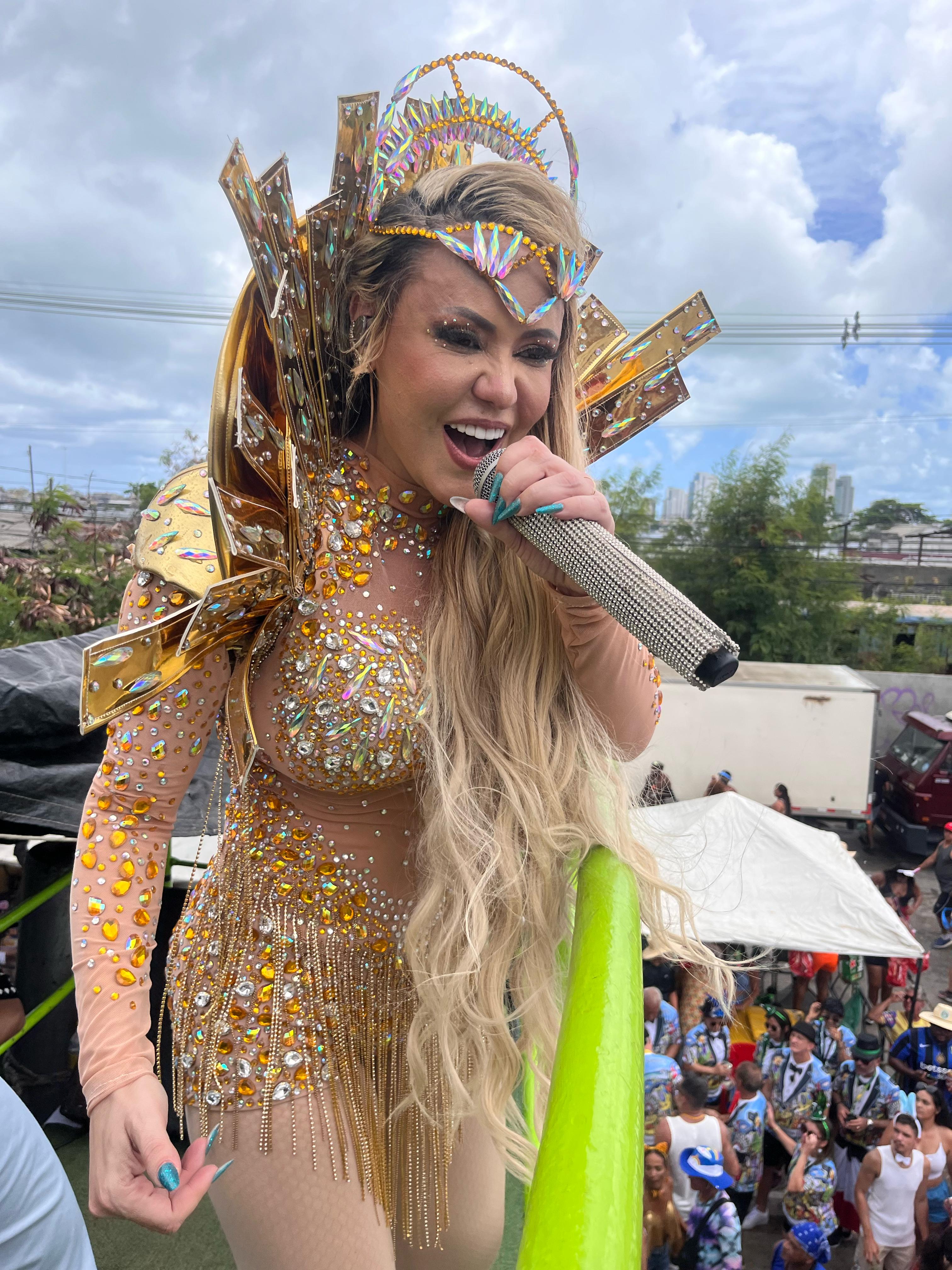 Cantora de brega Michelle Mello