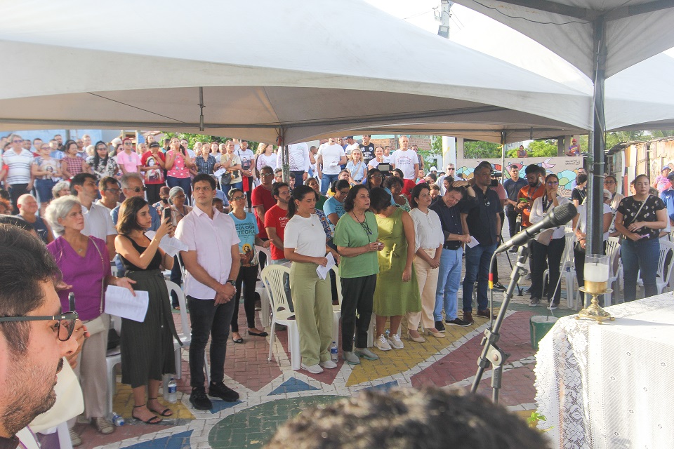 Evento reuniu autoridades políticas e religiosas/Priscilla Melo/ DP Foto Evento reuniu autoridades políticas e religiosas/Priscilla Melo/ DP Foto