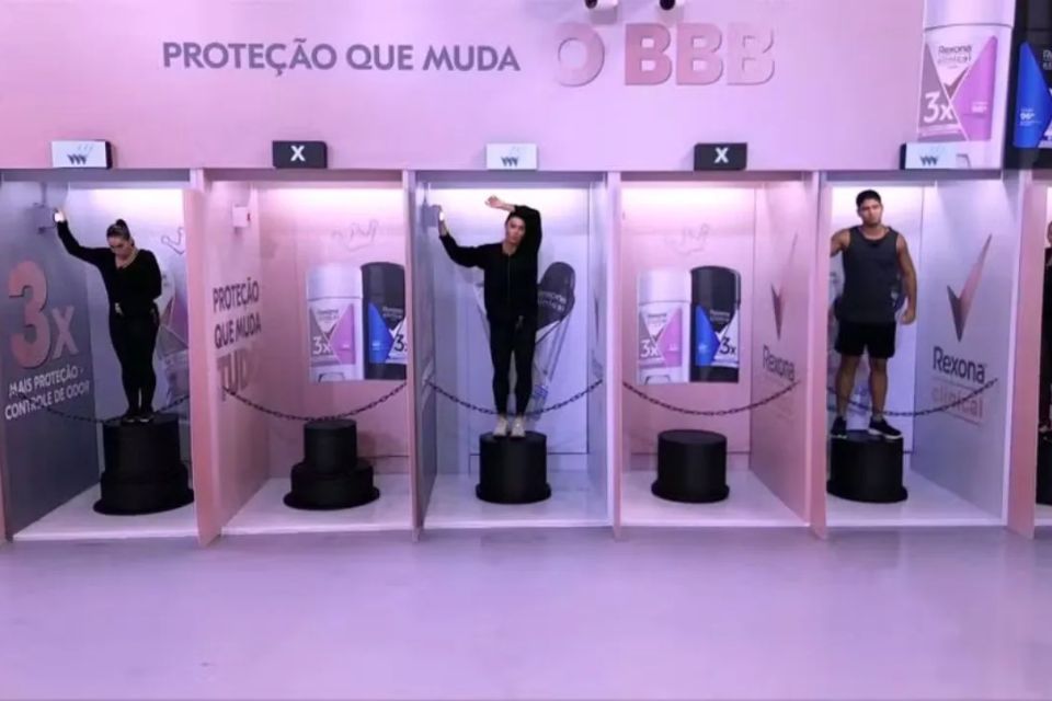 Prova de resistência do BBB 25/Crédito: Reprodução / TV Globo