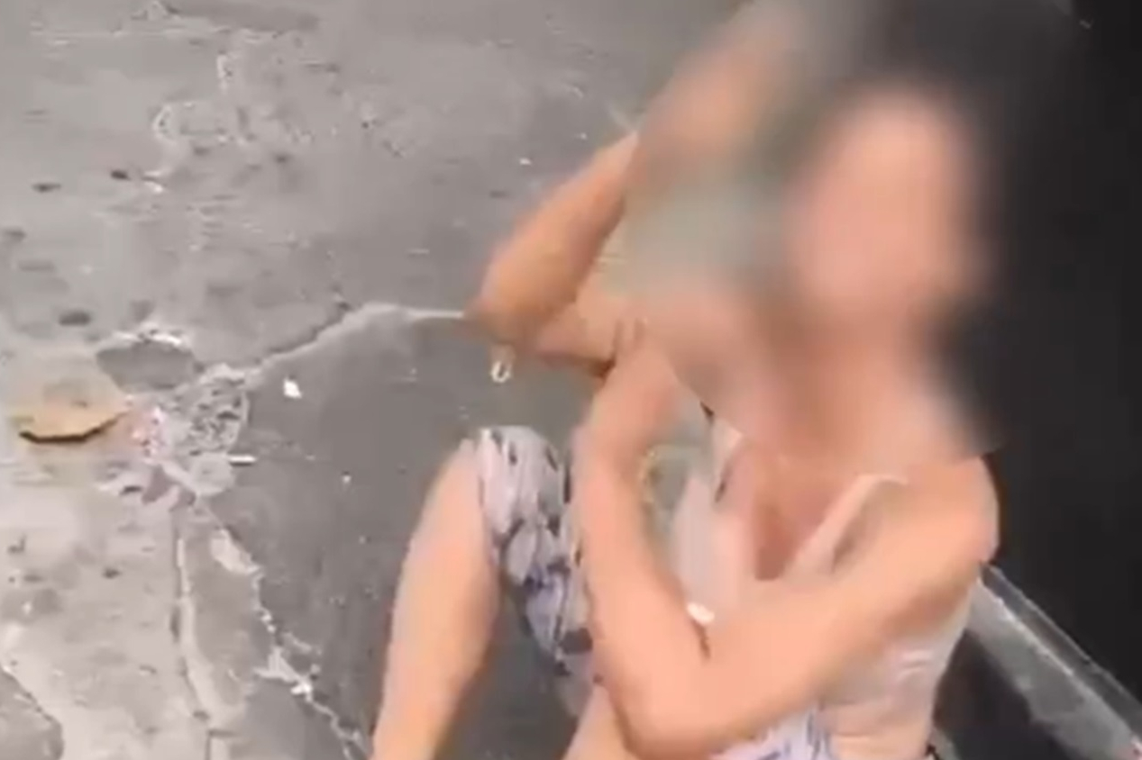 Mulher foi presa em flagrante./Foto: Divulgação/Seop Mulher foi presa em flagrante./Foto: Divulgação/Seop