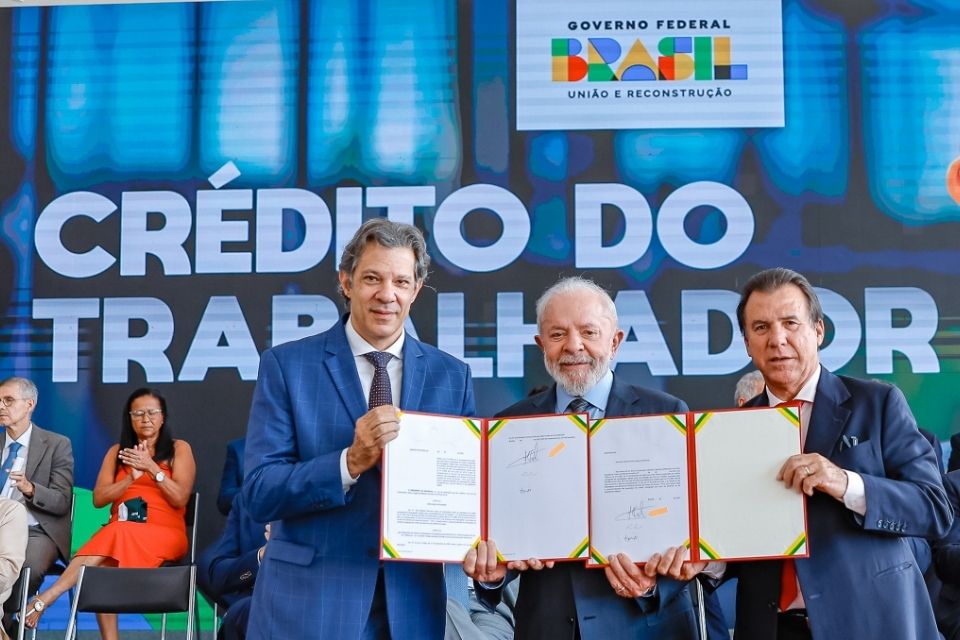 Lançamento do Crédito do Trabalhador/Ricardo Stuckert / PR