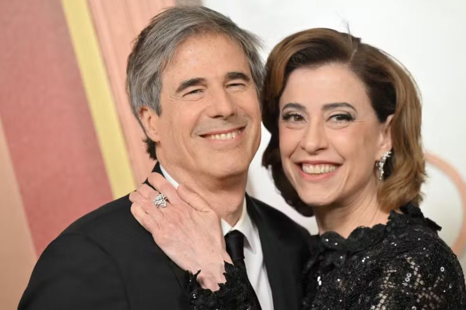 Walter Salles e Fernanda Torres/foto: Robyn Beck/AFP