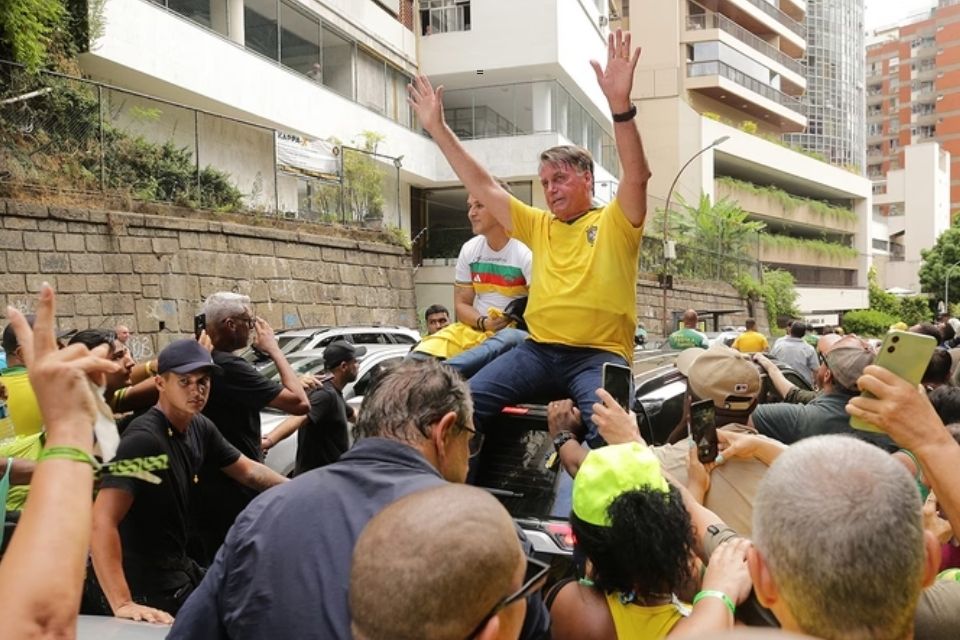 Ato foi realizado no Rio de Janeiro/Foto: BRENO ESAKI/METRÓPOLES @BrenoEsakiFoto Ato foi realizado no Rio de Janeiro/Foto: BRENO ESAKI/METRÓPOLES @BrenoEsakiFoto