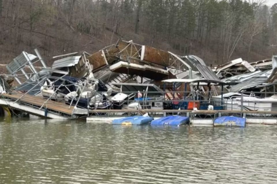 Tempestades nos EUA/Foto: AFP