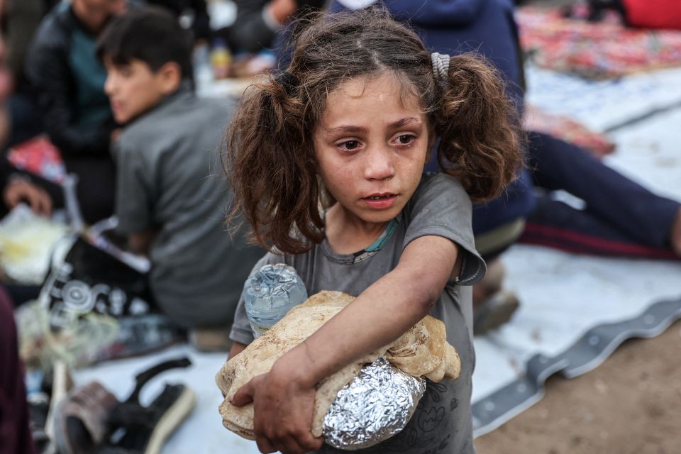 O Painel IPC (Integrated Food Security Classification) estima que 95% da população de 2,1 milhão de habitantes esteja enfrentando algum nível de fome/foto: OMAR AL-QATTAA/AFP O Painel IPC (Integrated Food Security Classification) estima que 95% da população de 2,1 milhão de habitantes esteja enfrentando algum nível de fome/foto: OMAR AL-QATTAA/AFP