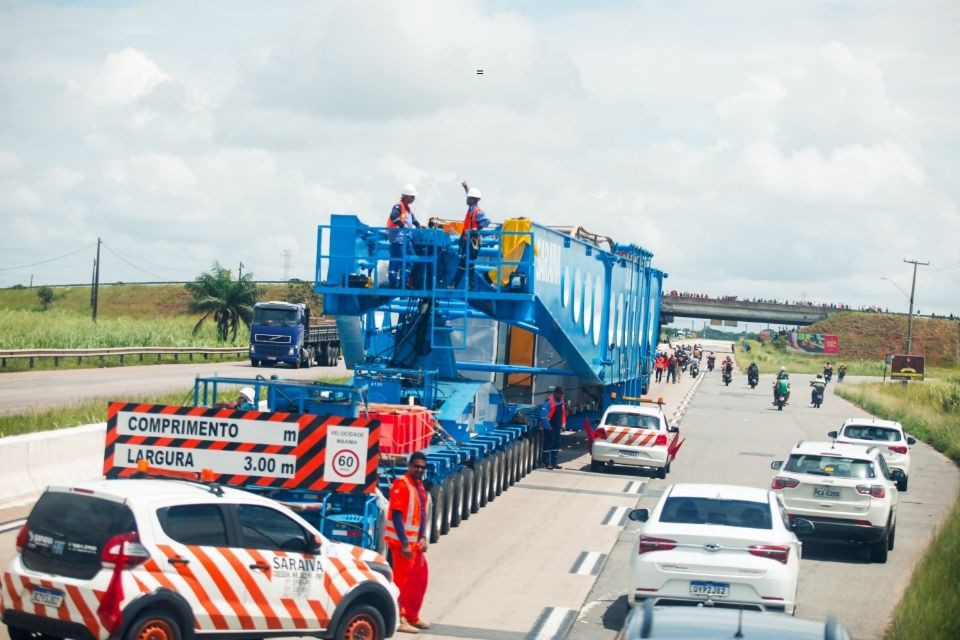 Trajeto impactará o trânsito em trechos da BR 101 e da rodovia estadual PB 230/foto: Sandy James/DP Foto Trajeto impactará o trânsito em trechos da BR 101 e da rodovia estadual PB 230/foto: Sandy James/DP Foto