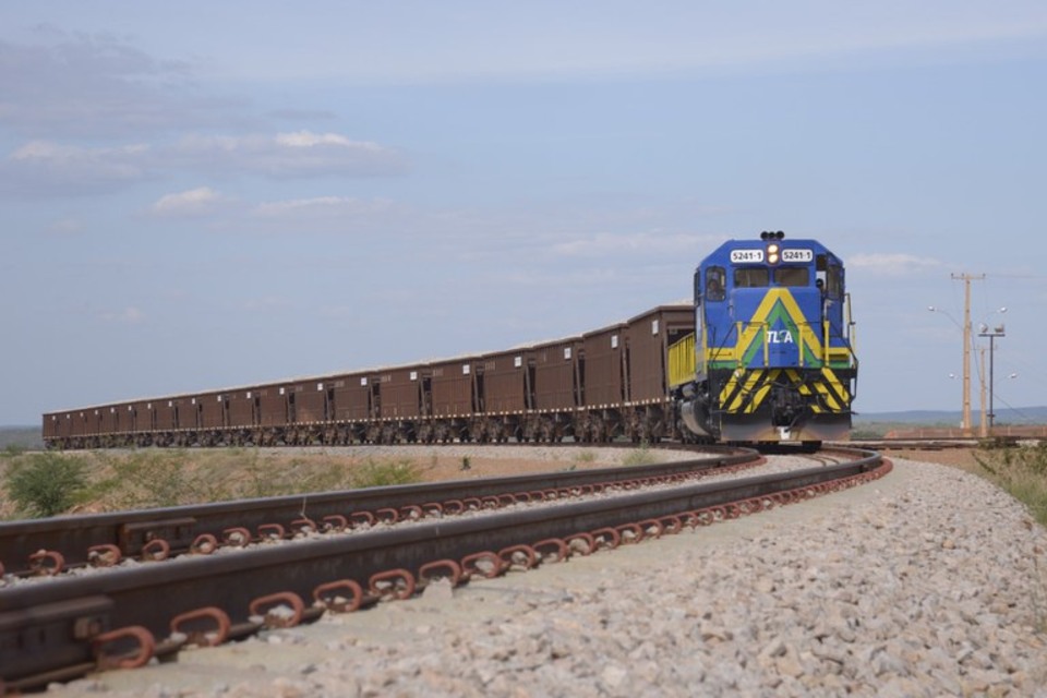 Ferrovia Transnordestina Logística/TSLA/Divulgação Ferrovia Transnordestina Logística/TSLA/Divulgação
