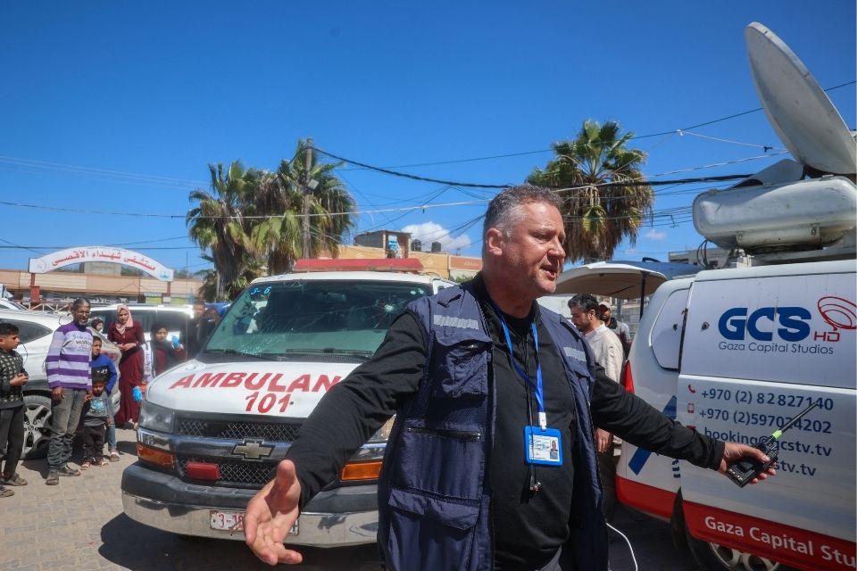Em nota, a FDI disse que o Hamas usava o local/foto: EYAD BABA/AFP Em nota, a FDI disse que o Hamas usava o local/foto: EYAD BABA/AFP