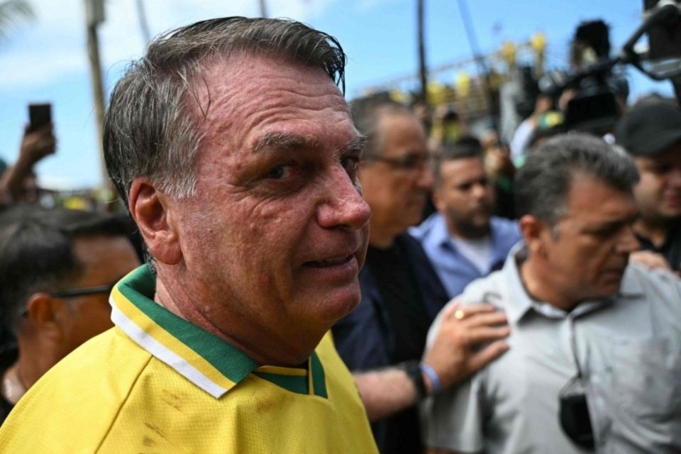 Ex-presidente Jair Bolsonaro (PL)/foto: MAURO PIMENTEL/AFP Ex-presidente Jair Bolsonaro (PL)/foto: MAURO PIMENTEL/AFP