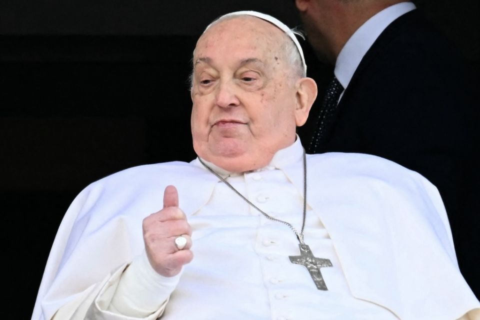 Papa Francisco/foto: FILIPPO MONTEFORTE/AFP Papa Francisco/foto: FILIPPO MONTEFORTE/AFP