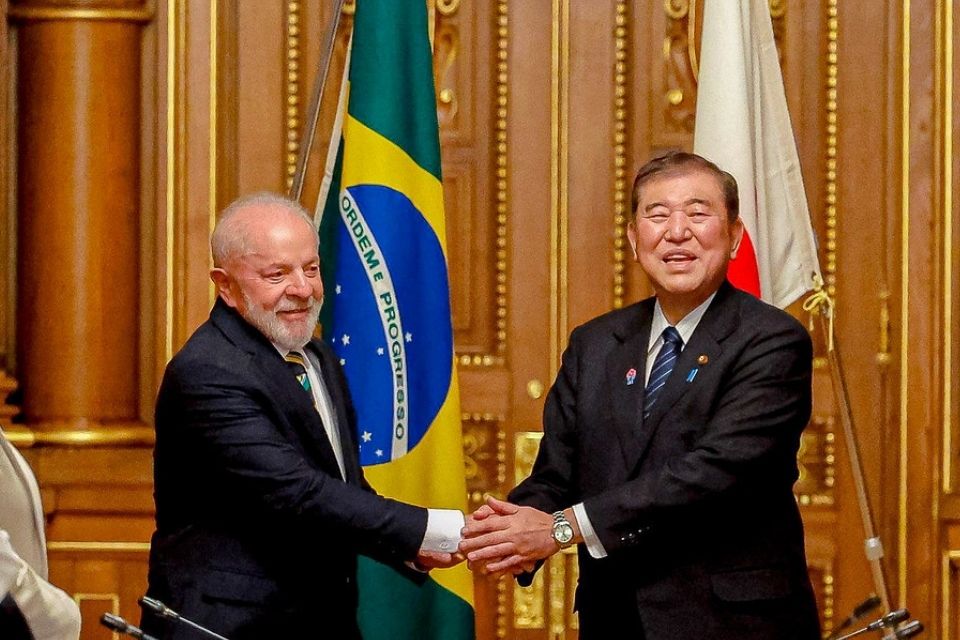 Presidente da República, Luiz Inácio Lula da Silva, durante reunião bilateral com o Primeiro-Ministro do Japão, Shigeru Ishiba/foto: Ricardo Stuckert / PR
