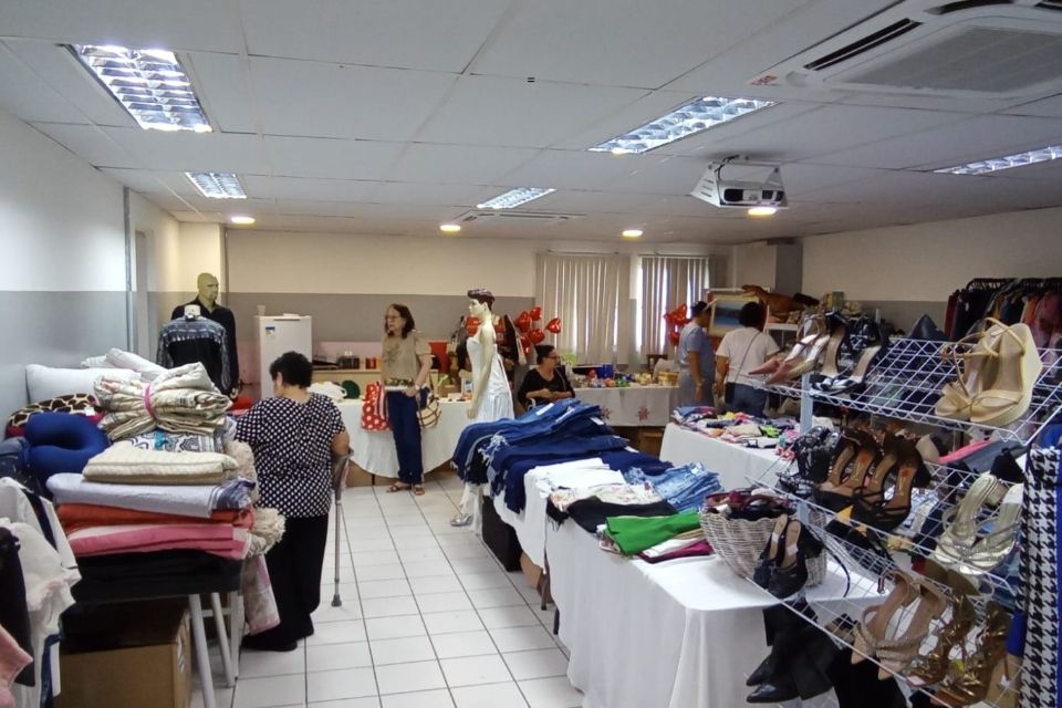 Bazar terá renda destinada para instituição/Foto: Divulgação