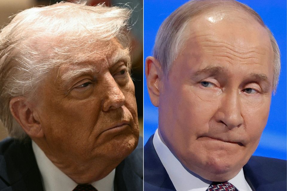 Trump pressiona pelo fim da guerra de mais de três anos entre Rússia e Ucrânia/Crédito: BRENDAN SMIALOWSKI, MAXIM SHEMETOV / AFP Trump pressiona pelo fim da guerra de mais de três anos entre Rússia e Ucrânia/Crédito: BRENDAN SMIALOWSKI, MAXIM SHEMETOV / AFP