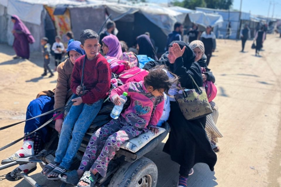 Rafah, sul da Faixa de Gaza/foto: AFP Rafah, sul da Faixa de Gaza/foto: AFP