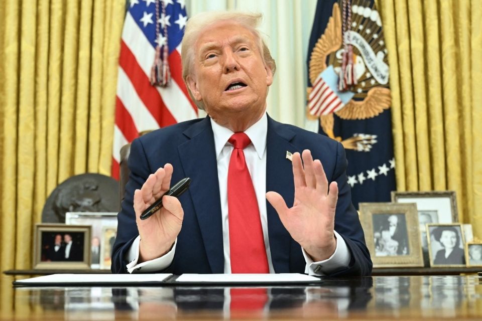 Presidente dos Estados Unidos, Donald Trump/foto: SAUL LOEB/AFP Presidente dos Estados Unidos, Donald Trump/foto: SAUL LOEB/AFP