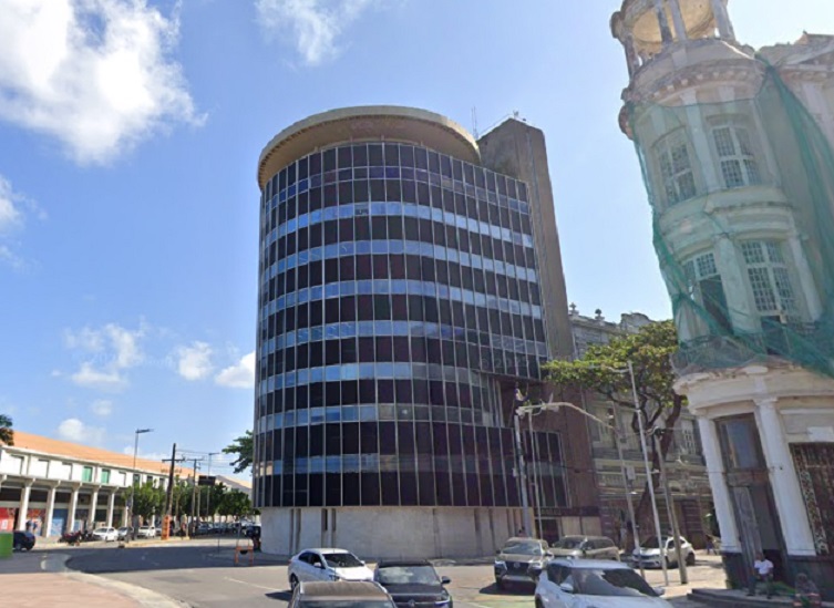 Prédio do Grupo João Santos, no Recife./Foto: Reprodução/Google Street View Prédio do Grupo João Santos, no Recife./Foto: Reprodução/Google Street View