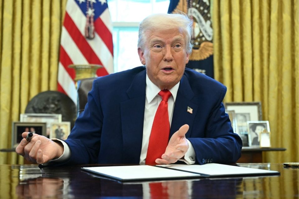 Presidente dos Estados Unidos, Donald Trump/foto: SAUL LOEB/AFP Presidente dos Estados Unidos, Donald Trump/foto: SAUL LOEB/AFP