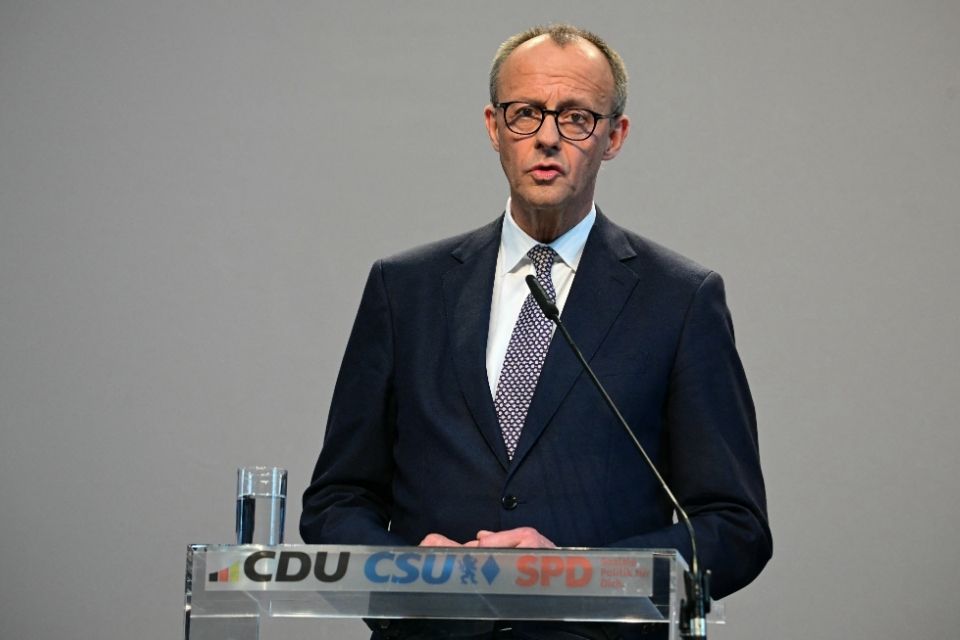 Friedrich Merz/foto: TOBIAS SCHWARZ/AFP Friedrich Merz/foto: TOBIAS SCHWARZ/AFP
