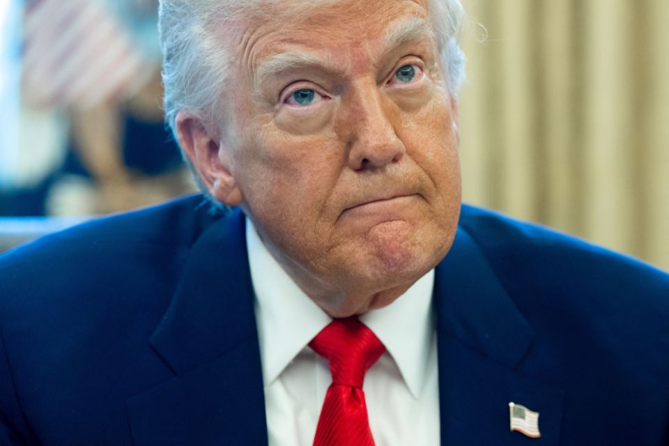 Em menos de 24 horas, Donald Trump precisou lidar com a reação chinesa de impor 84% de tarifas aos produtos norte-americanos/Crédito: SAUL LOEB / AFP Em menos de 24 horas, Donald Trump precisou lidar com a reação chinesa de impor 84% de tarifas aos produtos norte-americanos/Crédito: SAUL LOEB / AFP