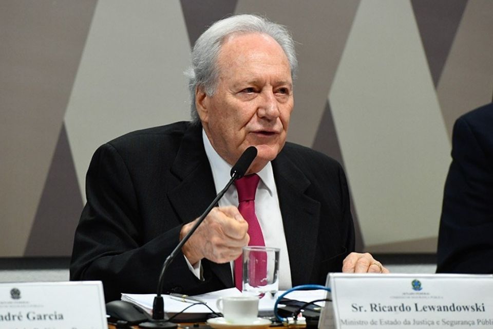 Ministro da Justi&ccedil;a, Ricardo Lewandowski/foto: Roque de S&aacute;/Ag&ecirc;ncia Senado