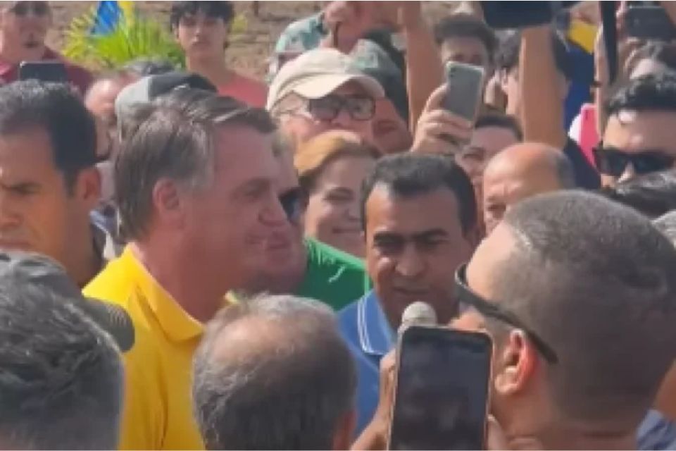 Jair Bolsonaro no interior do Rio Grande do Norte/Crédito: Instagram / Reprodução Jair Bolsonaro no interior do Rio Grande do Norte/Crédito: Instagram / Reprodução