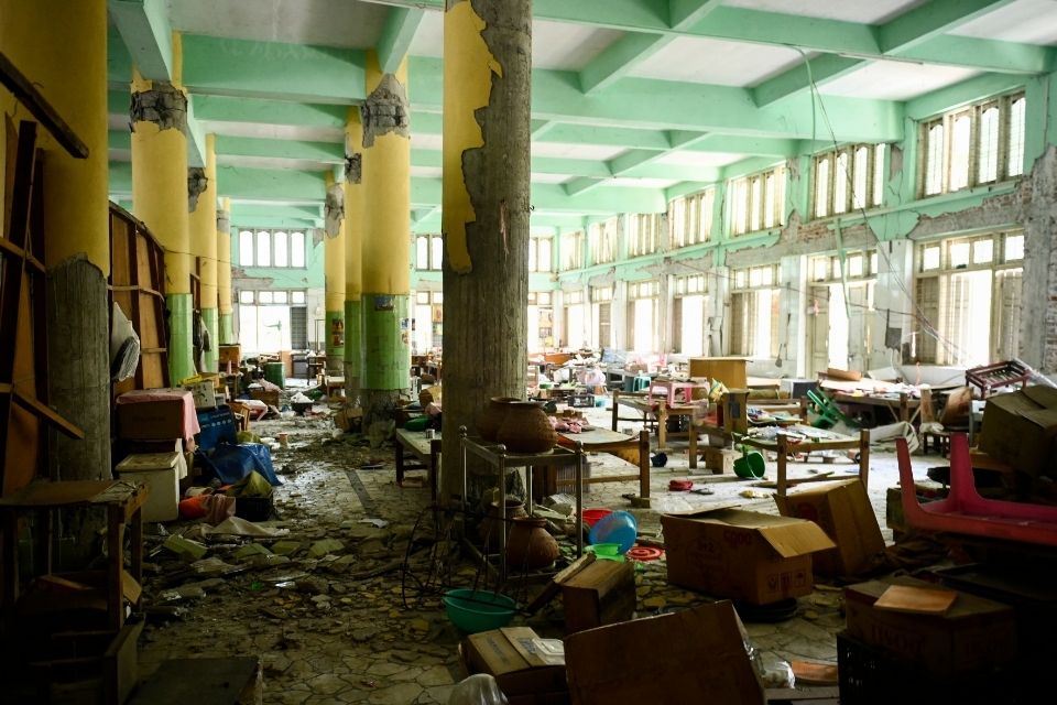 Terremoto atingiu uma pequena cidade no centro de Mianmar, perto de Meiktila/foto: SAI AUNG MAIN/AFP