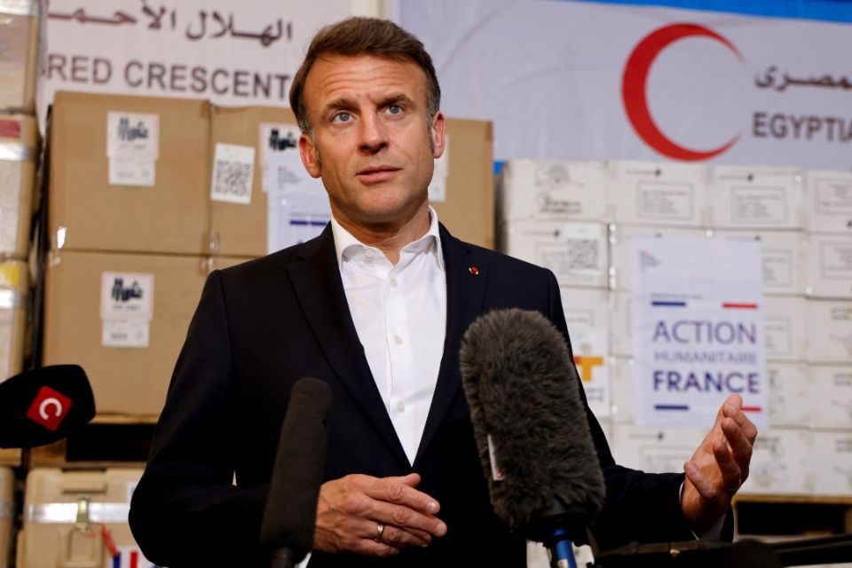 Presidente francês, Emmanuel Macron