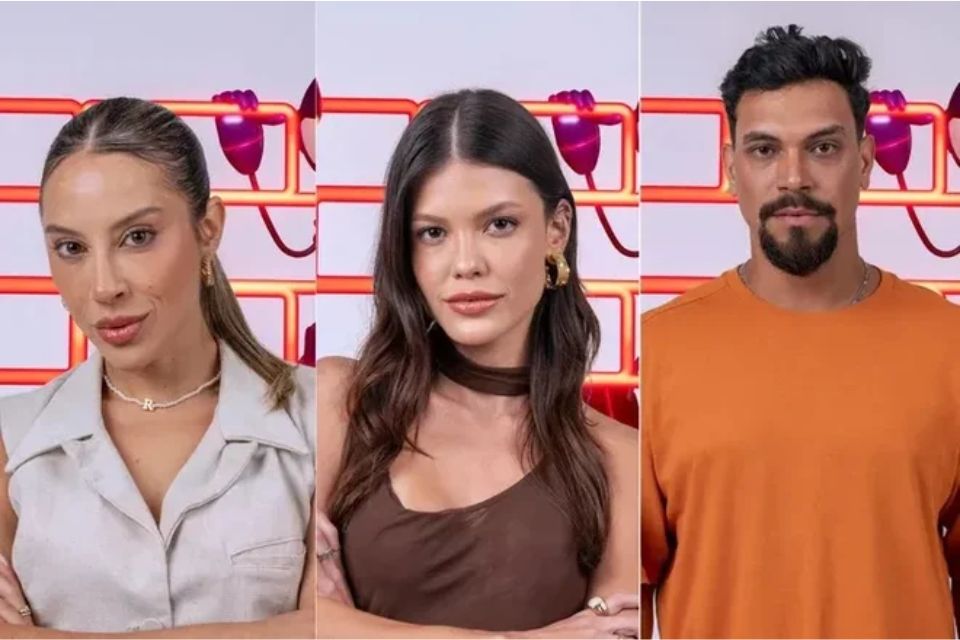 Emparedados do 16º paredão do BBB/Crédito: Reprodução / TV Globo Emparedados do 16º paredão do BBB/Crédito: Reprodução / TV Globo