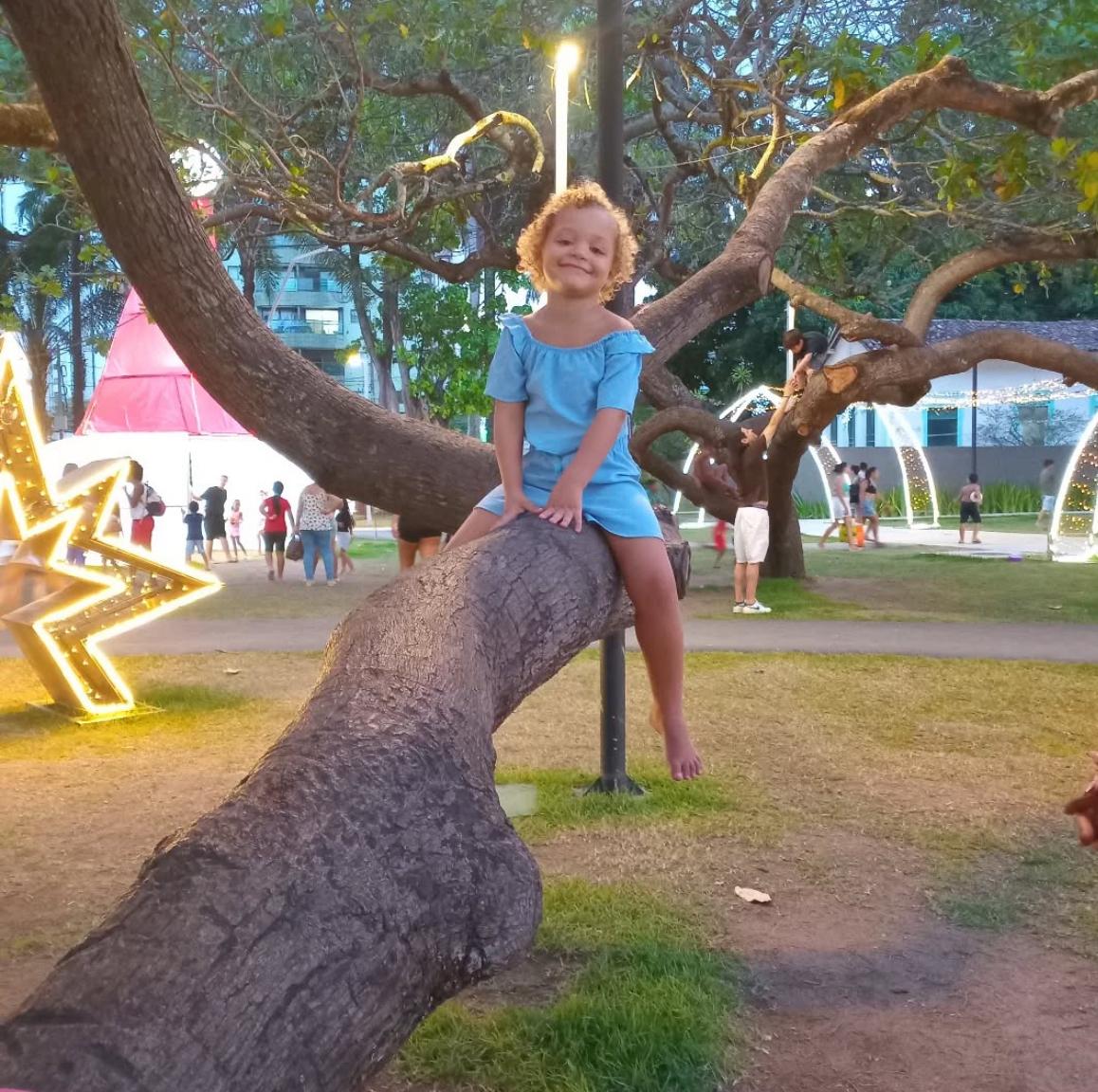 Hellen levou bala perdida/Foto: Redes Sociais