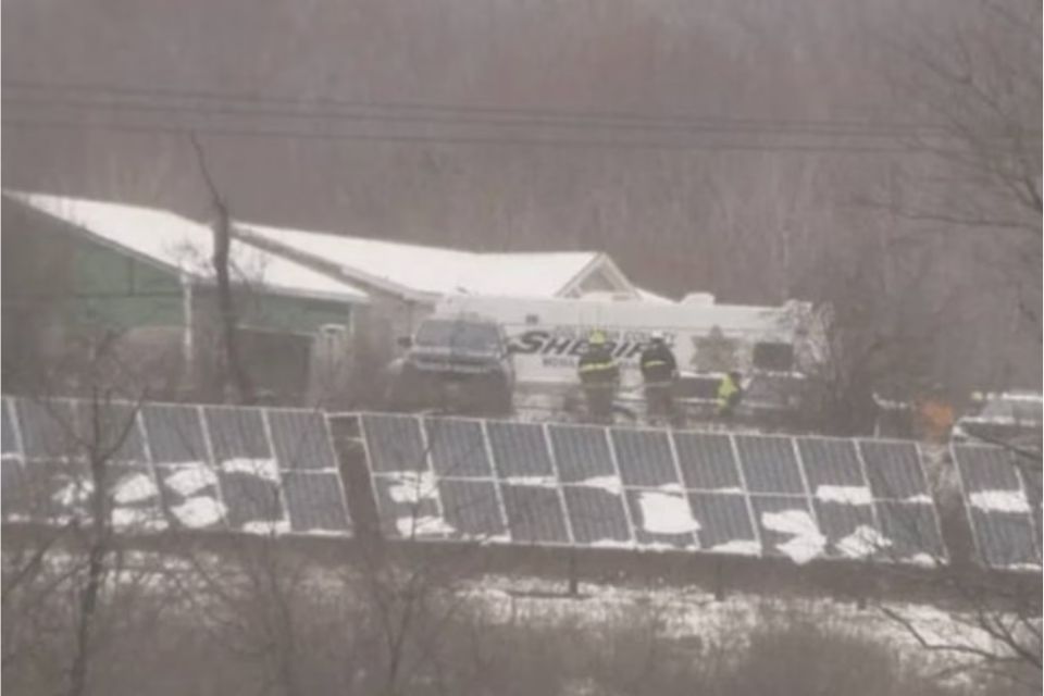 O avião era um Mitsubishi MU2B40