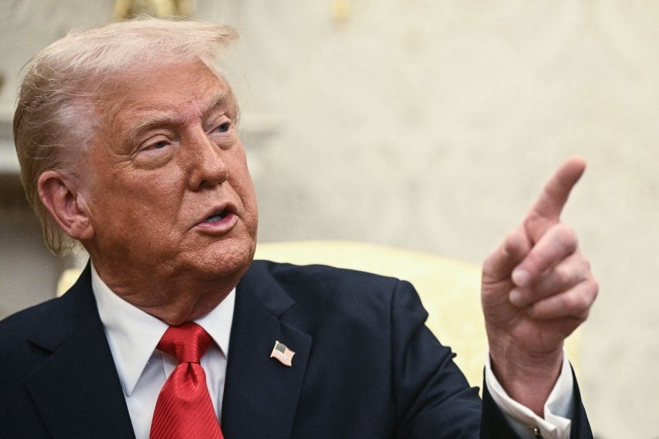 Presidente dos Estados Unidos, Donald Trump/foto: BRENDAN SMIALOWSKI/AFP Presidente dos Estados Unidos, Donald Trump/foto: BRENDAN SMIALOWSKI/AFP