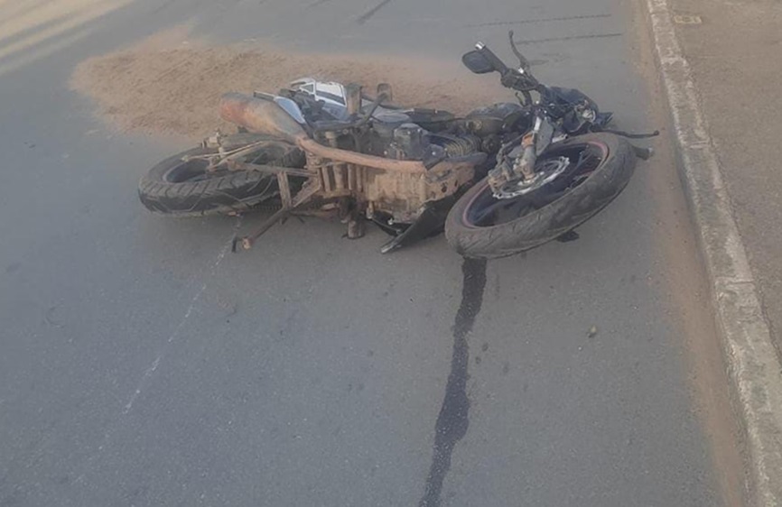 Motociclista morreu no local da colisão./Foto: Divulgação/Polícia Rodoviária Federal Motociclista morreu no local da colisão./Foto: Divulgação/Polícia Rodoviária Federal