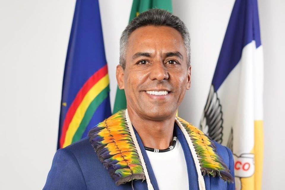 Prefeito de Pesqueira, Cacique Marcos Xukuru (Republicanos)/Foto: Divulgação Prefeito de Pesqueira, Cacique Marcos Xukuru (Republicanos)/Foto: Divulgação