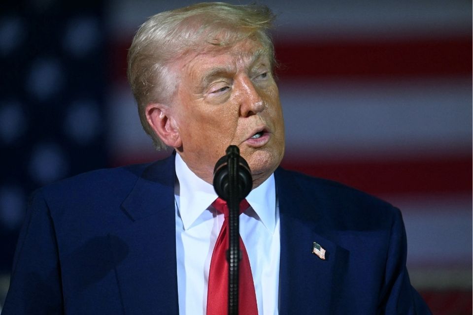 Presidente dos Estados Unidos, Donald Trump/foto: JIM WATSON/AFP Presidente dos Estados Unidos, Donald Trump/foto: JIM WATSON/AFP