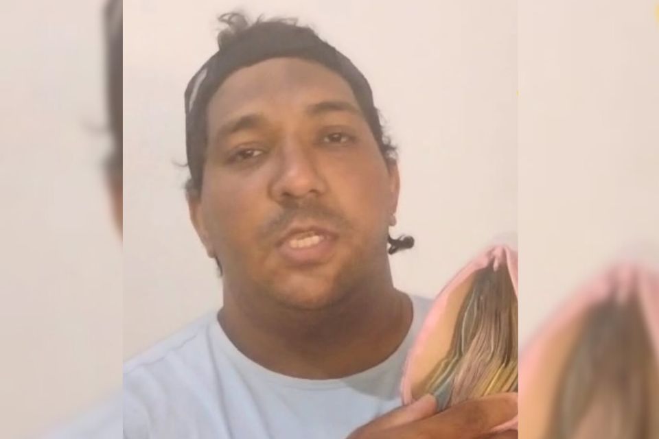 Higor Victor divulgou vídeos nas redes sociais para tentar identificar o dono do dinheiro/Reprodução/Alerta Campo Grande Higor Victor divulgou vídeos nas redes sociais para tentar identificar o dono do dinheiro/Reprodução/Alerta Campo Grande