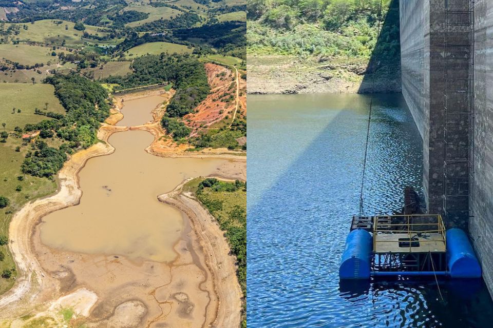 Ausência de chuvas tem provocado quedas significativas nos níveis dos reservatórios/Hans Von Manteuffel/Compesa; Divulgação/Compesa Ausência de chuvas tem provocado quedas significativas nos níveis dos reservatórios/Hans Von Manteuffel/Compesa; Divulgação/Compesa
