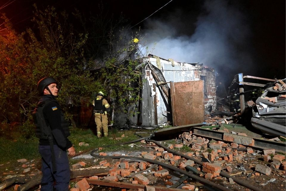 Kharkiv, Ucr&acirc;nia/foto: SERGEY BOBOK/AFP
