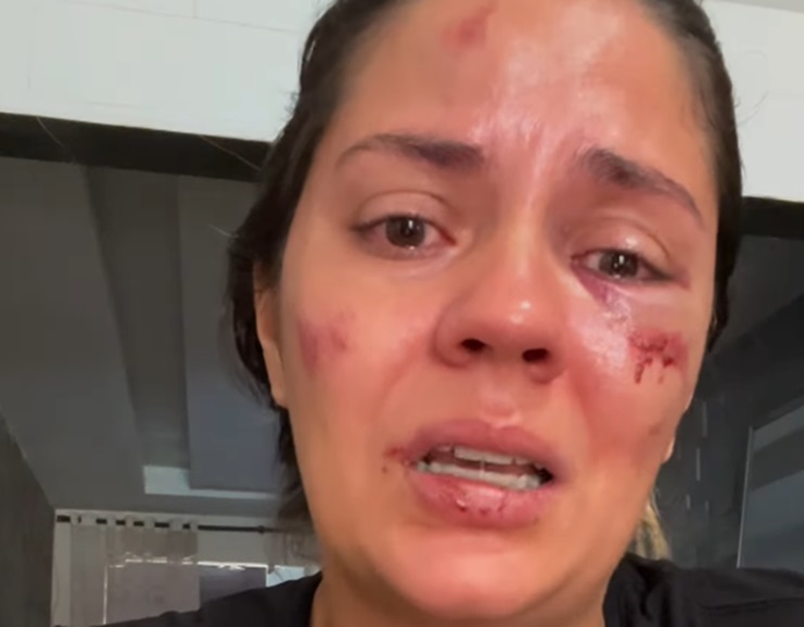 Jaqueline informou que sua advogada acompanha o caso./Reprodução/Redes sociais Jaqueline informou que sua advogada acompanha o caso./Reprodução/Redes sociais