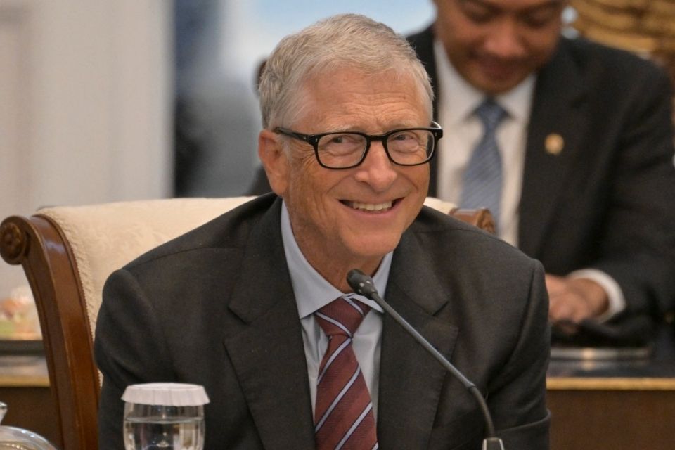 Bill Gates/foto: BAY ISMOYO/AFP Bill Gates/foto: BAY ISMOYO/AFP