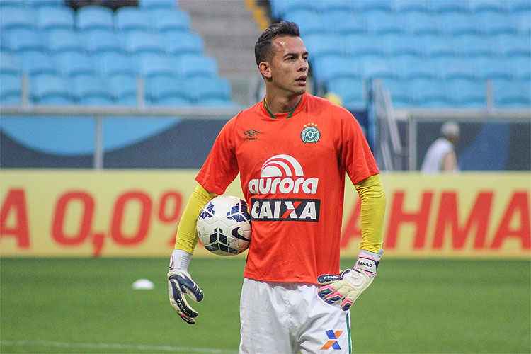 O goleiro Danilo Padilha fez um grande Campeonato Brasileiro com a camisa da Chapecoense
