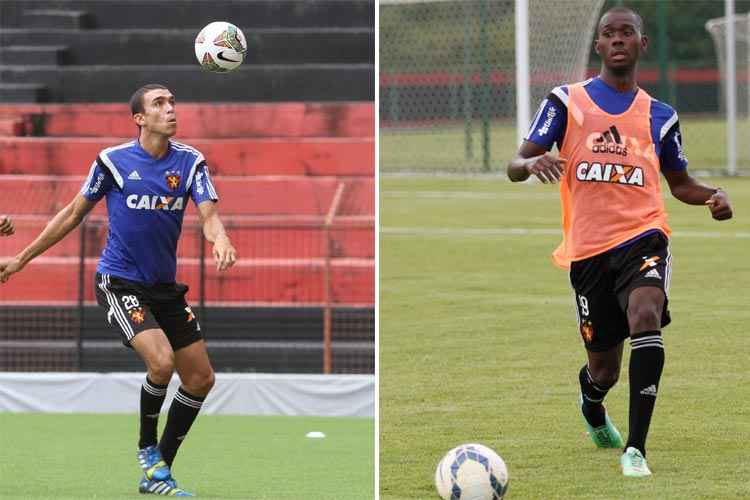 Henrique Mattos (E) e Igor foram reservas na temporada, mas tiveram renovação solicitada por técnico